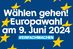 Am 9. Juni ist Europawahl. Die Handwerkskammer Münster ruft zur Wahl auf.
