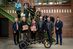 Zu Besuch bei Hase Bike in Waltrop: RVR-Regionaldirektorin Karola Geiß-Netthöfel (3. v. l.) mit den Vertretern der Handwerkskammern Dortmund, Carsten Harder, Düsseldorf, Dr. Axel Fuhrmann und Münster, Thomas Banasiewicz und Thomas Harten sowie weiteren Teilnehmenden der Informationsfahrt.