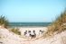 "Unser Ziel ist, dass das Geflecht aus recyceltem Kunststoff hergestellt wird, wenn möglich sogar aus recyceltem Meeresmüll", so Nadine Weber über die Vision eines zu hundert Prozent nachhaltigen Strandkorbes.