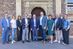 Vizepräsident Michael Neuhaus, Handwerkskammer Südwestfalen, Dr. Christiane Bucher, Akademie des Handwerks Schloss Raesfeld, Vizepräsidentin Özlem Yarar, Handwerkskammer Düsseldorf, WHKT-Hauptgeschäftsführer Dr. Florian Hartmann, Vizepräsident Felix Kendziora, Handwerkskammer Aachen, Justizminister Dr. Benjamin Limbach, Justiz.NRW, WHKT-Vizepräsident Alexander Hengst, Handwerkskammer zu Köln, Corinna Möllmann, Ehrenamtsakademie des NRW-Handwerks, Dr. Caroline-Ann Schlösser, Ministerium der Justiz NRW, Vizepräsident Bernhard Blanke, Handwerkskammer Münster, Ulrich Karp, Ministerium der Justiz NRW, Sonja Wilmer-Kausch, Kolpingwerk DV Münster (v. l.)