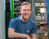 Matthias Thomas: Elektrotechniker, Meister und Betriebsinhaber.
