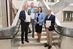 Markus Rempe (Geschäfts­führer Kreishandwerkerschaft Paderborn-Lippe), Dominik Rüther (Hauptgeschäftsführer Kreis­handwerkerschaft Höxter-­Warburg), Anna ­Katharina ­Bölling (Regierungs­präsidentin des Regierungs­bezirks Detmold) und Projektleiter Prof. Dr. Klaus Schafmeister (v.l.n.r.).