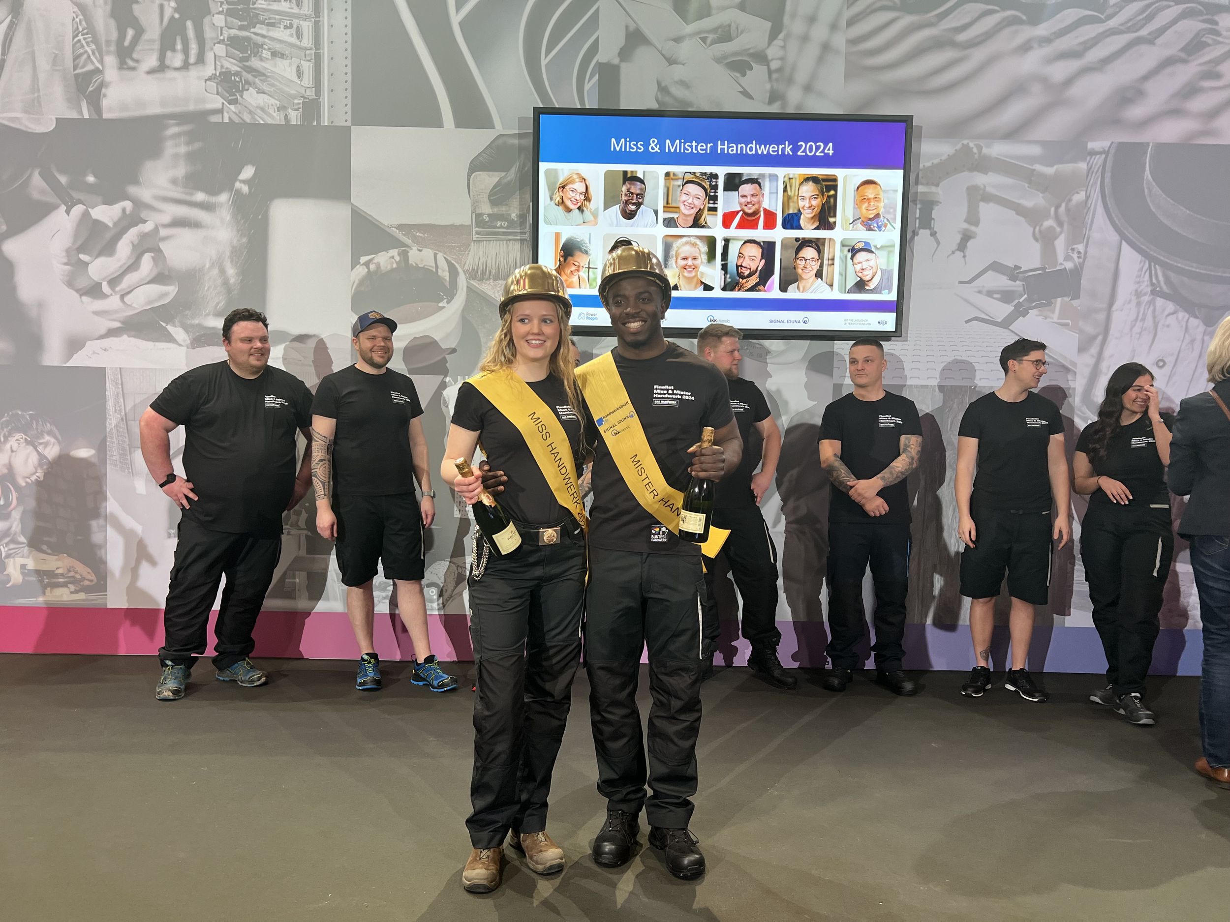Impressionen der Wahl zu Miss und Mister Handwerk 2024