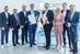 In einem festlichen Rahmen verlieh eine Delegation des Vereins Technologietransfer Handwerk e. V. den „Seifriz“ bei CLK. Mit den Preisträgern Dr. Carsten Cruse (CLK-Geschäftsführer, 4.v.l.) und Prof. Dr. Jürgen te Vrugt (FH; Münster, 4.v.r.) freuten sich Regierungspräsidentin Dorothee Feller, HWK-Präsident Hans Hund (r.), FH-Vizepräsident Carsten Schröder (2.v.r.), Jan-Philip Stahlhuth von der Signa Iduna Versicherung und die Jurymitglieder Jürgen-Johannes Lau und Patrick Neumann (v.l.).