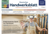 Das Deutsche Handwerksblatt (DHB) gibt es auch als E-Paper. Die Kammerausgabe Koblenz liegt bei den Abrufzahlen vorne.