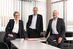 Der Vorstand der Warema Renkhoff SE (v.l.): Vorstandsvorsitzende Angelique Renkhoff-Mücke, Harald Freund (stellvert. Vorstand und Vorstand Vertrieb) und Michael Müller (Vorstand Produktion).