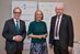 Berthold Schröder, Anja Weber und Dr. Florian Hartmann (v. r.)