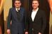 Der neue Vorsitzende des Innungsverbands des Zimmerer- und Holzbaugewerbes Westfalen Manuel Ueding (r.), neben seinem Vorgänger Markus Becker (l.).