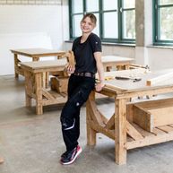 Anabel Fuchs , Tischlerin (Schreinerin)