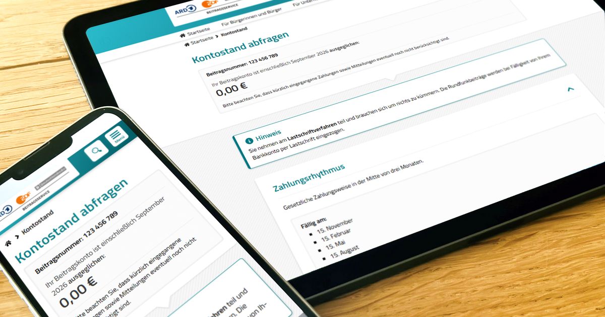 Broadcasting Fee: Account Balance Now Available Online