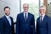 Die neue Geschäftsführung bestehent aus Marius Berlemann, Wolfram N. Diener und Bernhard J. Stempfle (v.l.n.r.).