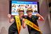 Katja Lilu Melder (l.), die neue Miss Handwerk 2025, Marius Karl Hanten (r.), der neue Mister Handwerk 2025, gewählt auf der Zukunft Handwerk in München.