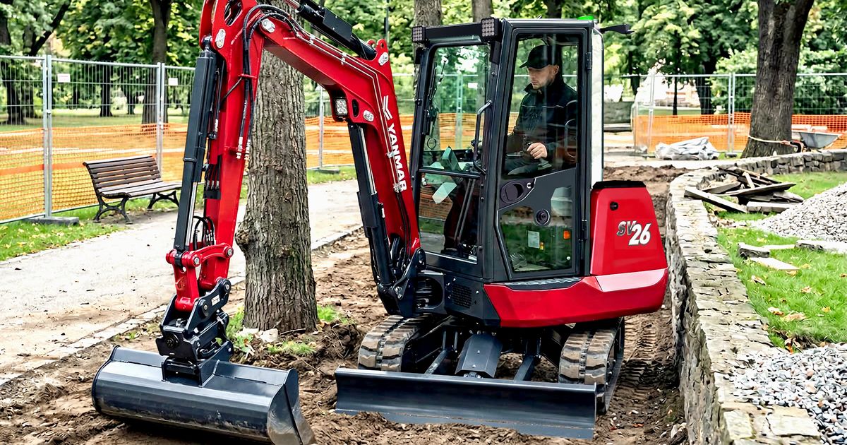 Yanmar presents new mini excavators