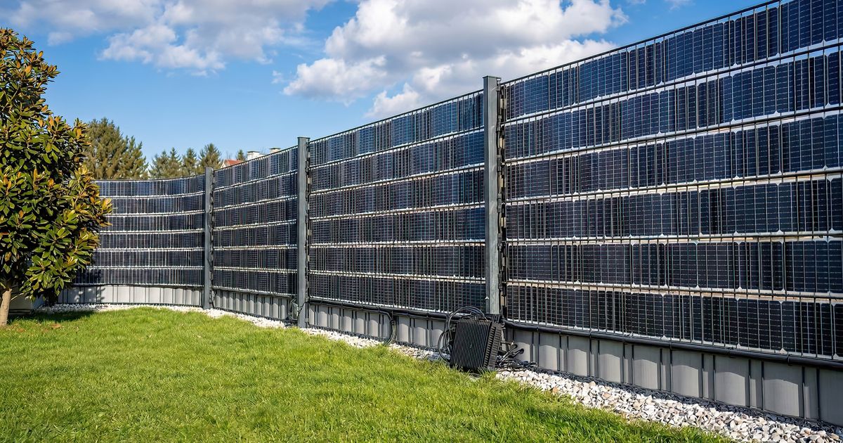 The fence as a photovoltaic system