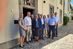 Nora Jennifer Schramm (Landesinnungsverband des Gebäudereiniger-Handwerks NRW), Hermann Schulte-Hiltrop (Bauverbände.NRW), Peter Schuchart (Maler und Lackiererinnungsverband Westfalen), Staatssekretärin Silke Krebs (Ministerium für Wirtschaft, Industrie, Klimaschutz und Energie des Landes NRW), Christian Heil (Fachverband Elektro- und Informationstechnische Handwerke NRW), Dr. Frank Wackers (Unternehmerverband Handwerk NRW), Vera Püttmann (Unternehmerverband Handwerk NRW), Matthias Hirsch (Landesinnungsverband für das Zahntechniker-Handwerk NRW), Bernhard Nordhausen (Landesinnungsverband des Gebäudereiniger-Handwerks NRW), Henning Funke (Verband des Rheinischen Bäckerhandwerks) (v. l.).