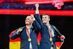 Tim Arnold (20) und Jakob Distler (20) aus Bayern gewannen Gold im Wettbewerb der Beton- und Stahlbetonbauer.